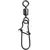 Вертлюжок з застібкою Select Basic Swivel Snap #4 (8 шт / уп), Размер: 29.5мм, Цвет воблера: Black Nickel, фото , изображение 2